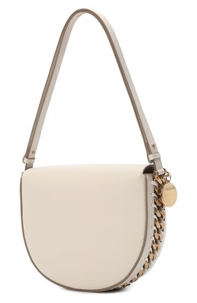 Женская сумка frayme STELLA MCCARTNEY кремвого цвета по цене 124500 руб., арт. 7B0006/W8839 | Фото 4 Женская сумка frayme STELLA MCCARTNEY кремвого цвета, арт. 7B0006/W8839 | Фото 4 (Сумки-технические: Сумки top-handle; Материал: Текстиль, Экокожа; Размер: small)