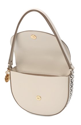 Женская сумка frayme STELLA MCCARTNEY кремвого цвета по цене 124500 руб., арт. 7B0006/W8839 | Фото 5 Женская сумка frayme STELLA MCCARTNEY кремвого цвета, арт. 7B0006/W8839 | Фото 5 (Сумки-технические: Сумки top-handle; Материал: Текстиль, Экокожа; Размер: small)