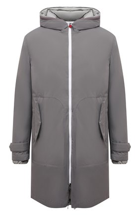Мужская пуховая парка KITON серого цвета по цене 638500 руб., арт. UW1159V0850A/60-68 | Фото 1 Мужская пуховая парка KITON серого цвета, арт. UW1159V0850A/60-68 | Фото 1 (Материал внешний: Синтетический материал; Материал утеплителя: Пух и перо; Рукава: Длинные; Материал подклада: Синтетический материал; Кросс-КТ: Куртка; Мужское Кросс-КТ: пуховик-короткий; Длина (верхняя одежда): До середины бедра; Стили: Кэжуэл; Big sizes: Big Sizes)