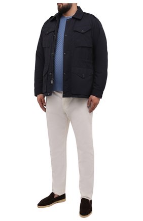 Мужская утепленная куртка POLO RALPH LAUREN темно-синего цвета, арт. 711818787/PRL BS | Фото 2 (Длина (верхняя одежда): Короткие; Материал внешний: Синтетический материал; Материал подклада: Синтетический материал; Рукава: Длинные; Кросс-КТ: Куртка; Мужское Кросс-КТ: утепленные куртки; Стили: Кэжуэл; Big sizes: Big Sizes)