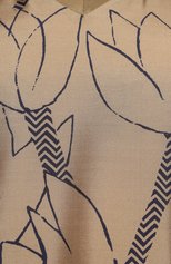 Мужская шелковая футболка GIORGIO ARMANI бежевого цвета, арт. 2SGCCZ01/TZA94 | Фото 5 (Материал внешний: Шелк; Рукава: Короткие; Длина (для топов): Стандартные; Принт: С принтом; Стили: Романтичный)