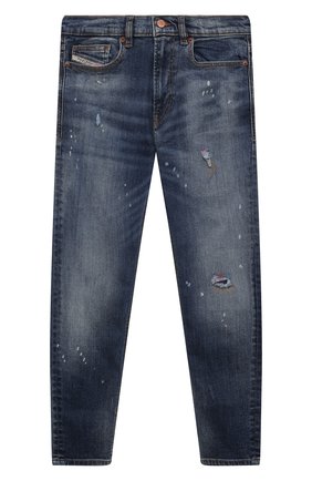 Детские джинсы DIESEL синего цвета по цене 14750 руб., арт. J00156-KXBCN | Фото 1 Детские джинсы DIESEL синего цвета, арт. J00156-KXBCN | Фото 1 (Материал внешний: Хлопок; Ростовка одежда: 10 - 11 лет | 140 - 146см, 12 лет | 152 см, 13 - 15 лет | 158 см, 16 лет | 164 см, 4 года | 104 см, 6 лет | 116 см, 8 лет | 128 см)