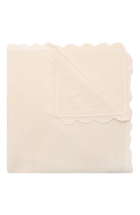 Детского кашемировое одеяло LORO PIANA кремвого цвета, арт. FAM1611 | Фото 1