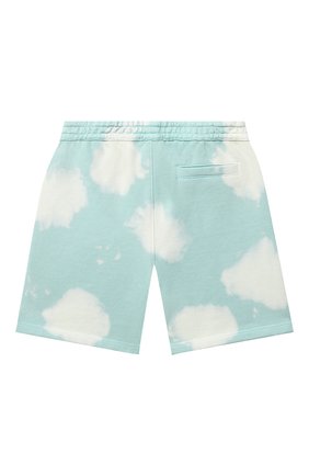 Детские хлопковые шорты DOLCE & GABBANA голубого цвета по цене 29700 руб., арт. L1JQL2/G7CB6 | Фото 2 Детские хлопковые шорты DOLCE & GABBANA голубого цвета, арт. L1JQL2/G7CB6 | Фото 2 (Случай: Повседневный)