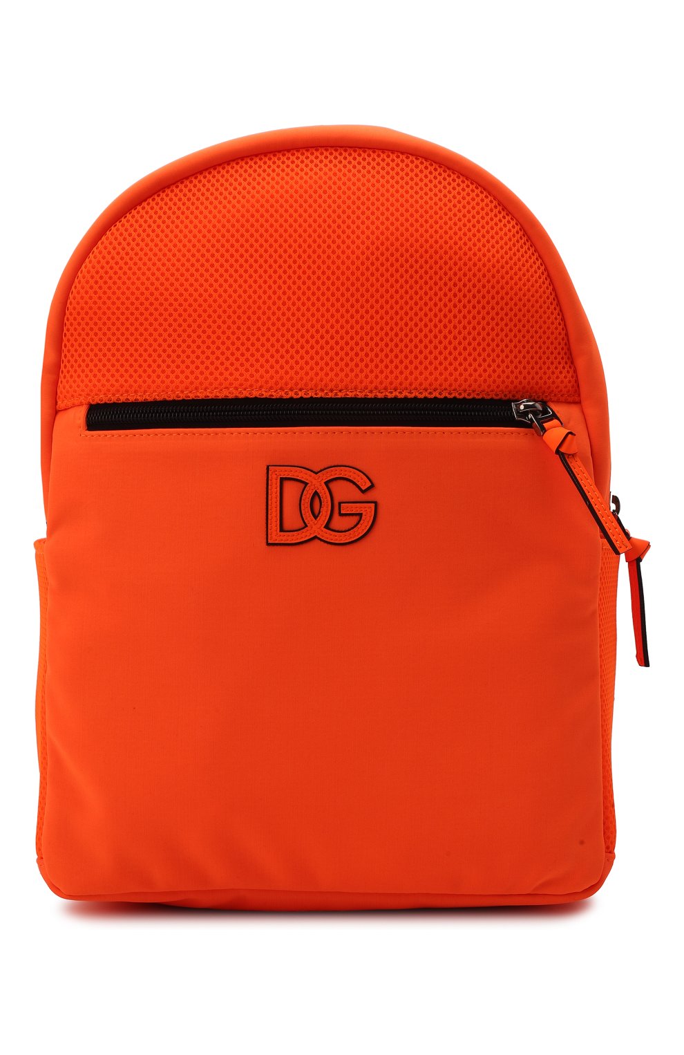 Детская рюкзак DOLCE & GABBANA оранжевого цвета, арт. EM0113/AY200 | Фото 1 (Материал: Текстиль)