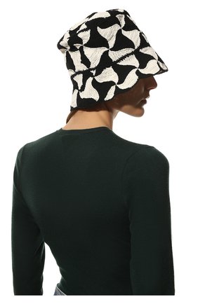 Женская черно-белая панама BOTTEGA VENETA — купить за 156000 руб. в ...