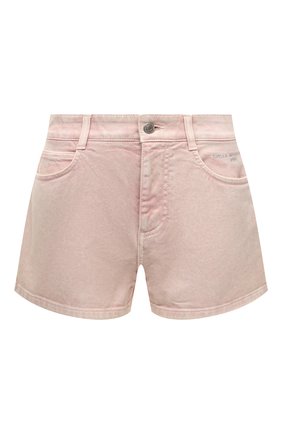 Женские джинсовые шорты STELLA MCCARTNEY розового цвета по цене 38400 руб., арт. 604340/S0H59 | Фото 1 Женские джинсовые шорты STELLA MCCARTNEY розового цвета, арт. 604340/S0H59 | Фото 1 (Материал внешний: Хлопок, Деним; Длина Ж (юбки, платья, шорты): Мини; Женское Кросс-КТ: Шорты-одежда; Кросс-КТ: Деним; Стили: Гранж)