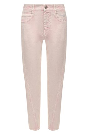 Женские джинсы STELLA MCCARTNEY розового цвета по цене 51350 руб., арт. 604339/S0H59 | Фото 1 Женские джинсы STELLA MCCARTNEY розового цвета, арт. 604339/S0H59 | Фото 1 (Длина (брюки, джинсы): Стандартные; Материал внешний: Хлопок, Деним; Кросс-КТ: Деним; Детали: Потертости; Силуэт Ж (брюки и джинсы): Узкие; Стили: Гранж)