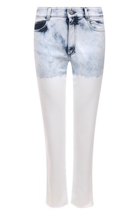 Женские джинсы STELLA MCCARTNEY голубого цвета по цене 51350 руб., арт. 604337/S0H62 | Фото 1 Женские джинсы STELLA MCCARTNEY голубого цвета, арт. 604337/S0H62 | Фото 1 (Материал внешний: Хлопок, Деним; Длина (брюки, джинсы): Стандартные; Кросс-КТ: Деним; Детали: Потертости; Силуэт Ж (брюки и джинсы): Узкие; Стили: Гранж)