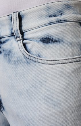 Женские джинсы STELLA MCCARTNEY голубого цвета, арт. 604337/S0H62 | Фото 5 (Кросс-КТ: Деним; Длина (брюки, джинсы): Стандартные; Стили: Гранж; Материал внешний: Хлопок, Деним; Детали: Потертости; Силуэт Ж (брюки и джинсы): Узкие)
