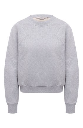 Женский хлопковый свитшот STELLA MCCARTNEY серого цвета по цене 59950 руб., арт. 604200/SPW32 | Фото 1 Женский хлопковый свитшот STELLA MCCARTNEY серого цвета, арт. 604200/SPW32 | Фото 1 (Длина (для топов): Стандартные; Рукава: Длинные; Материал внешний: Хлопок; Женское Кросс-КТ: Свитшот-одежда; Стили: Спорт-шик)