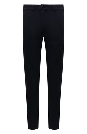 Мужские хлопковые брюки BOGNER темно-синего цвета, арт. 18253320 | Фото 1 (Длина (брюки, джинсы): Стандартные; Материал внешний: Хлопок; Случай: Повседневный; Стили: Кэжуэл)