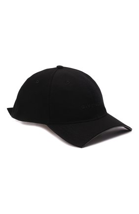 Мужской хлопковая бейсболка GIVENCHY черного цвета по цене 45950 руб., арт. BPZ04LP0HK | Фото 1 Мужской хлопковая бейсболка GIVENCHY черного цвета, арт. BPZ04LP0HK | Фото 1 (Материал: Текстиль, Хлопок)