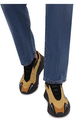 Мужские кроссовки yeezy boost 700 mnvn honey flux ADIDAS ORIGINALS желтого цвета, арт. GZ0717 | Фото 3 (Материал внешний: Текстиль; Стили: Гранж; Материал утеплителя: Без утеплителя; Материал внутренний: Текстиль)