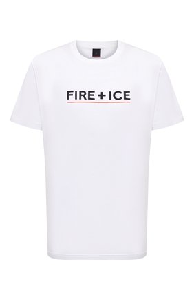 Мужская хлопковая футболка fire+ice BOGNER белого цвета по цене 9800 руб., арт. 54427309 | Фото 1 Мужская хлопковая футболка fire+ice BOGNER белого цвета, арт. 54427309 | Фото 1 (Длина (для топов): Стандартные; Материал внешний: Хлопок; Рукава: Короткие; Принт: С принтом; Стили: Кэжуэл)