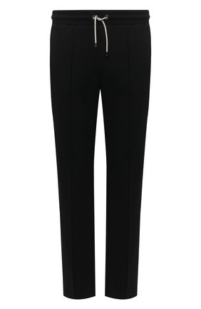 Мужские брюки BOGNER черного цвета, арт. 18785253 | Фото 1 (Материал внешний: Хлопок, Синтетический материал; Длина (брюки, джинсы): Стандартные; Случай: Повседневный; Стили: Кэжуэл)