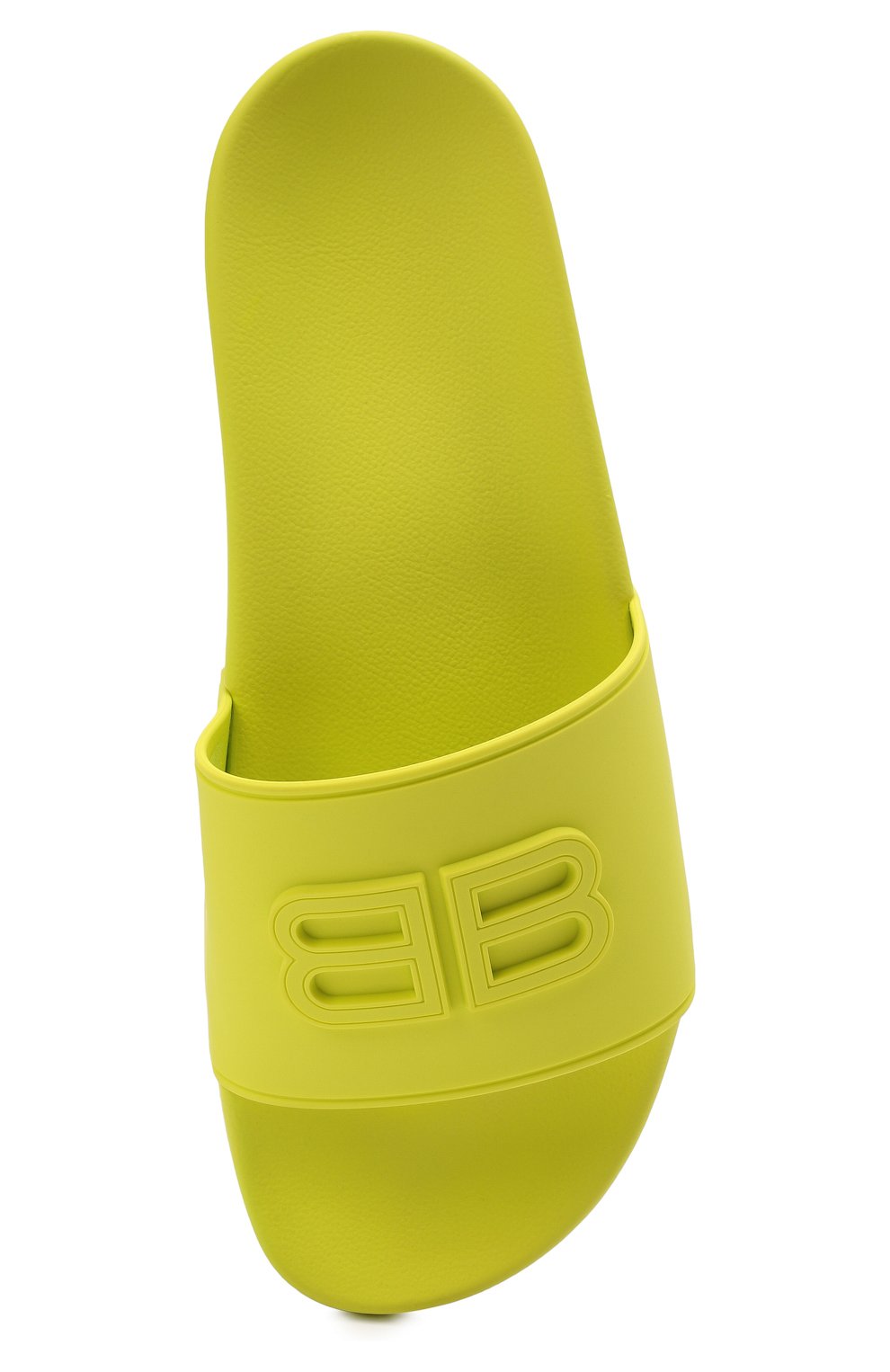 Мужские резиновые шлепанцы pool BALENCIAGA желтого цвета, арт. 656395/W1S85 | Фото 6 (Материал внутренний: Текстиль; Материал внешний: Резина)