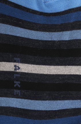 Мужские носки из шерсти и хлопка FALKE голубого цвета, арт. 13279. | Фото 2 (Материал внешний: Шерсть; Кросс-КТ: бельё)
