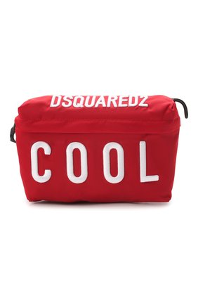 Детская поясная сумка DSQUARED2 красного цвета по цене 17700 руб., арт. DQ0908-D005T | Фото 1 Детская поясная сумка DSQUARED2 красного цвета, арт. DQ0908-D005T | Фото 1 (Материал: Текстиль)