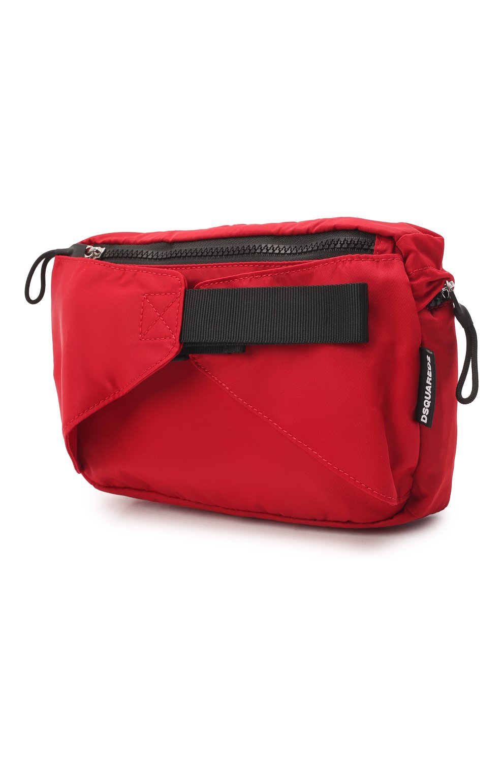 Детская поясная сумка DSQUARED2 красного цвета, арт. DQ0908-D005T | Фото 2 (Материал: Текстиль)