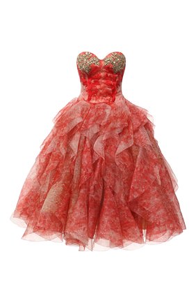 Женское шелковое платье ALEXANDER MCQUEEN красного цвета по цене 1470000 руб., арт. 689405/QCAEU | Фото 1 Женское шелковое платье ALEXANDER MCQUEEN красного цвета, арт. 689405/QCAEU | Фото 1 (Материал подклада: Синтетический материал; Материал внешний: Шелк; Стили: Романтичный; Случай: Вечерний; Женское Кросс-КТ: Платье-одежда; Длина Ж (юбки, платья, шорты): Миди; Рукава: С открытыми плечами)