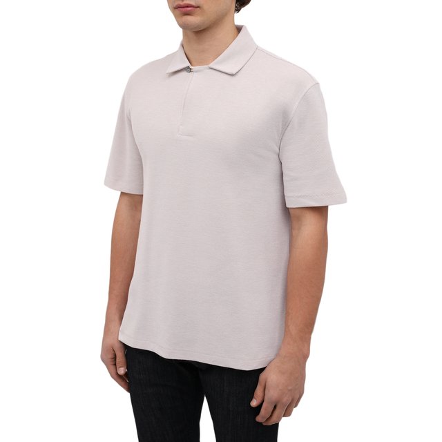 фото Хлопковое поло ermenegildo zegna