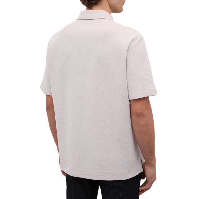 фото Хлопковое поло ermenegildo zegna