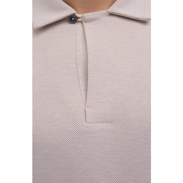 фото Хлопковое поло ermenegildo zegna