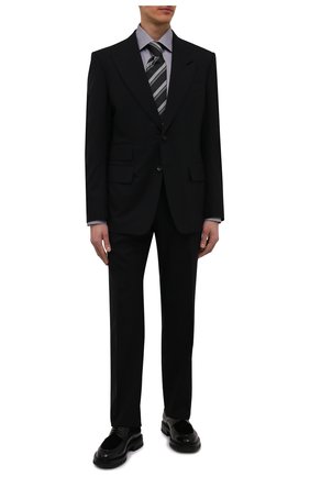 Мужская хлопковая сорочка BRIONI серого цвета по цене 54500 руб., арт. RCA20M/P104P | Фото 2 Мужская хлопковая сорочка BRIONI серого цвета, арт. RCA20M/P104P | Фото 2 (Длина (для топов): Стандартные; Материал внешний: Хлопок; Рукава: Длинные; Случай: Формальный; Стили: Классический; Принт: Однотонные; Рубашки М: Regular Fit; Манжеты: На пуговицах; Воротник: Кент)