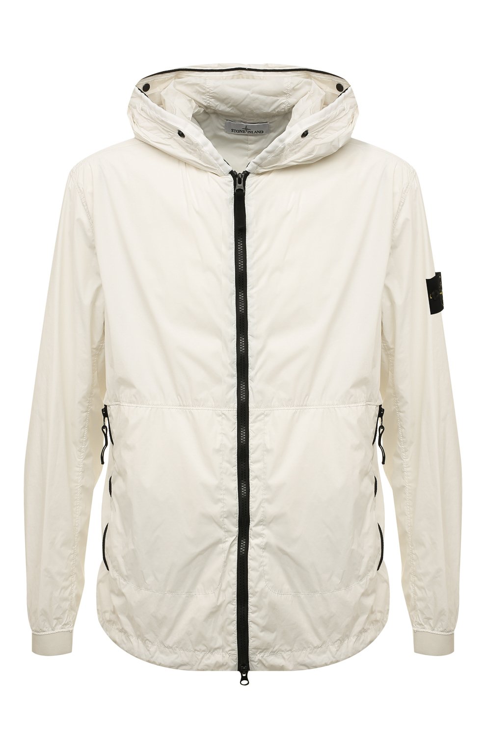 Мужская белая куртка STONE ISLAND купить в интернет-магазине ЦУМ, арт.  761541131