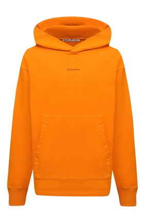 Мужской хлопковое худи ACNE STUDIOS оранжевого цвета по цене 43500 руб., арт. BI0139 | Фото 1 Мужской хлопковое худи ACNE STUDIOS оранжевого цвета, арт. BI0139 | Фото 1 (Рукава: Длинные; Материал внешний: Хлопок; Мужское Кросс-КТ: Худи-одежда; Стили: Минимализм; Принт: Без принта; Длина (для топов): Удлиненные)