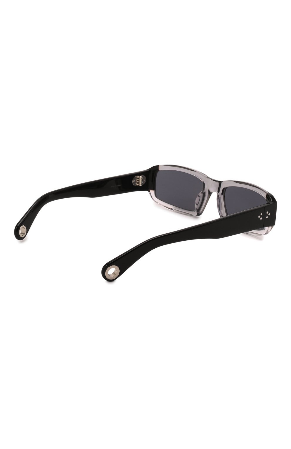 Женские солнцезащитные очки JACQUEMUS серого цвета по цене 41700 руб., арт. LES LUNETTES ALTU MULTI BLACK | Фото 5 Женские солнцезащитные очки JACQUEMUS серого цвета, арт. LES LUNETTES ALTU MULTI BLACK | Фото 5 (Кросс-КТ: С/з-унисекс; Тип очков: С/з; Оптика Гендер: оптика-унисекс)
