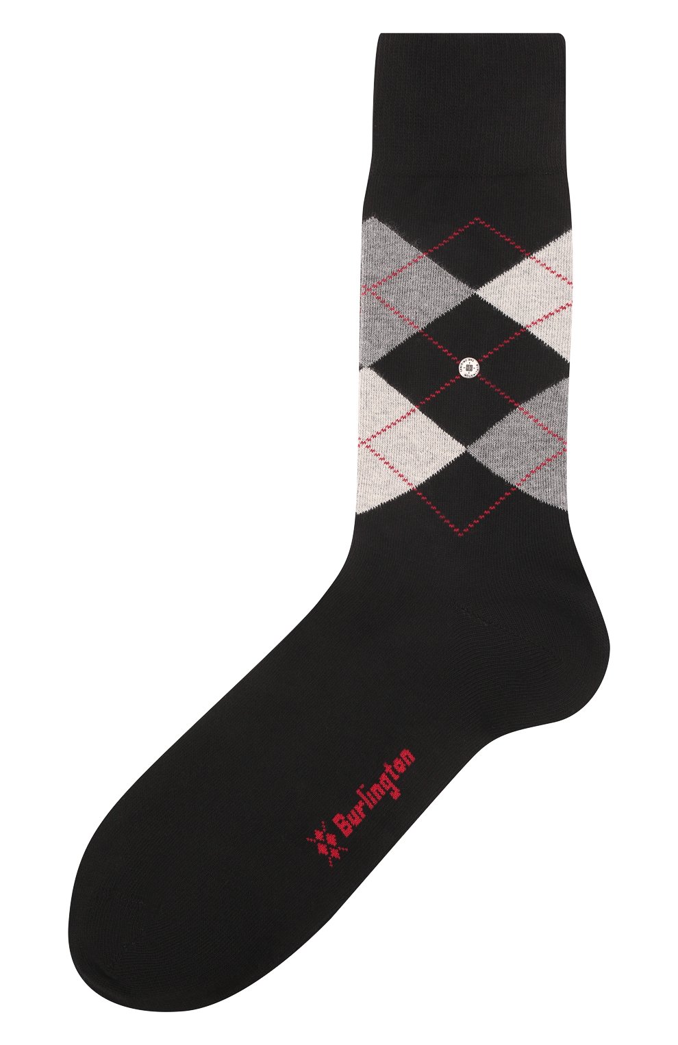Мужские комплект из двух пар носков BURLINGTON черного цвета, арт. 21044. | Фото 2 (Кросс-КТ: бельё; Материал внешний: Хлопок)