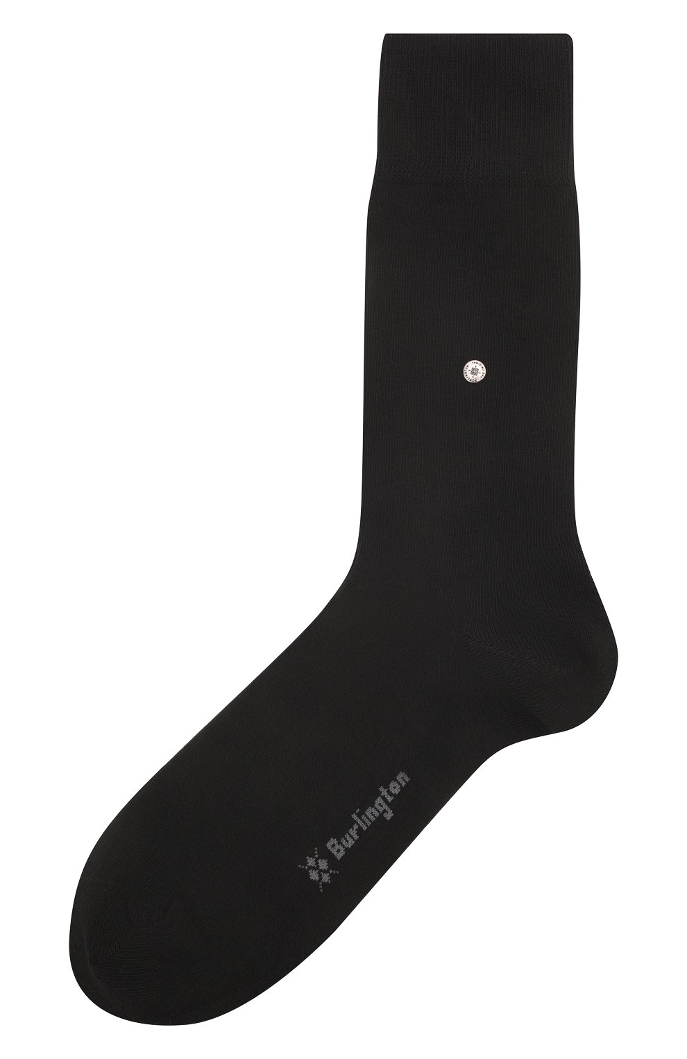 Мужские комплект из двух пар носков BURLINGTON черного цвета, арт. 21044. | Фото 4 (Кросс-КТ: бельё; Материал внешний: Хлопок)