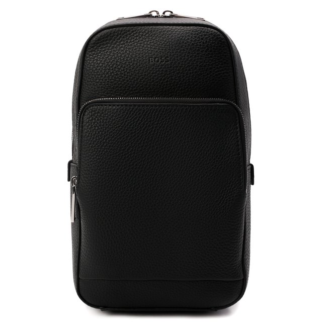 Кожаный рюкзак BOSS 50470928, цвет чёрный, размер NS