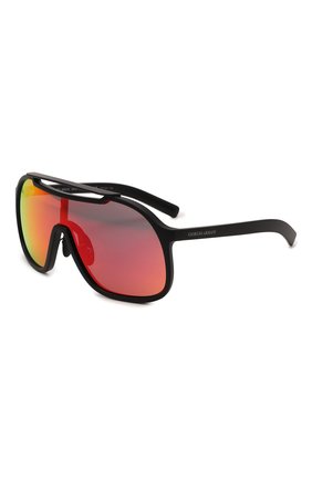 Мужские солнцезащитные очки GIORGIO ARMANI красного цвета, арт. AR8151 | Фото 1 (Тип очков: С/з; Кросс-КТ: С/з-мужское; Оптика Гендер: оптика-мужское; Очки форма: Маска)