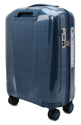 Женский дорожный чемодан we are glam RONCATO голубого цвета, арт. 59535303 | Фото 2 (Размер: large; Материал: Пластик; Ограничения доставки: oversized)