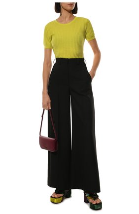 Женские текстильные сабо DRIES VAN NOTEN разноцветного цвета по цене 63500 руб., арт. WS221/281/H20+40/QU713 | Фото 2 Женские текстильные сабо DRIES VAN NOTEN разноцветного цвета, арт. WS221/281/H20+40/QU713 | Фото 2 (Материал внешний: Текстиль; Материал внутренний: Текстиль; Каблук тип: Устойчивый; Каблук высота: Высокий; Подошва: Платформа)