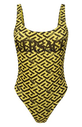 Женский слитный купальник VERSACE желтого цвета по цене 47600 руб., арт. 1001408/1A01663 | Фото 1 Женский слитный купальник VERSACE желтого цвета, арт. 1001408/1A01663 | Фото 1 (Длина Ж (юбки, платья, шорты): Мини; Материал внешний: Синтетический материал; Женское Кросс-КТ: Слитные купальники)