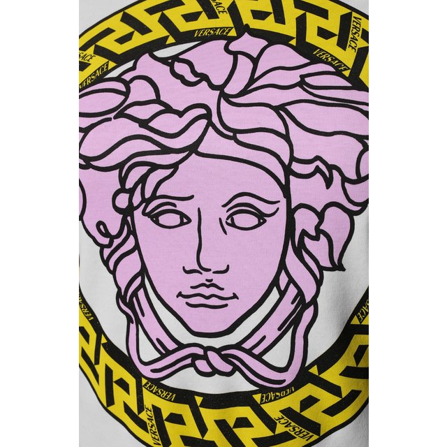 фото Хлопковая футболка versace