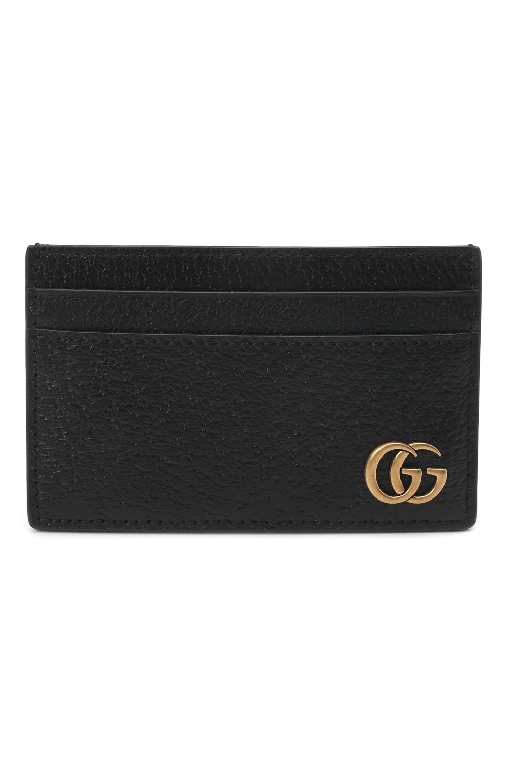 Мужской черный кожаный футляр для кредитных карт GUCCI купить в ...