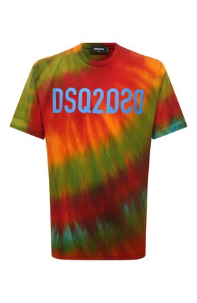 Мужская хлопковая футболка DSQUARED2 разноцветного цвета по цене 35350 руб., арт. S74GD0986/S22427 | Фото 1 Мужская хлопковая футболка DSQUARED2 разноцветного цвета, арт. S74GD0986/S22427 | Фото 1 (Материал внешний: Хлопок; Длина (для топов): Стандартные; Рукава: Короткие; Принт: С принтом; Стили: Гранж)
