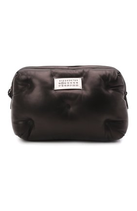 Мужская кожаная сумка glam slam MAISON MARGIELA черного цвета по цене 0 руб., арт. SB1WB0002/P4300 | Фото 1 Мужская кожаная сумка glam slam MAISON MARGIELA черного цвета, арт. SB1WB0002/P4300 | Фото 1 (Размер: medium; Материал: Натуральная кожа; Ремень/цепочка: На ремешке)