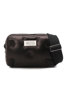 Мужская кожаная сумка glam slam MAISON MARGIELA черного цвета по цене 0 руб., арт. SB1WB0002/P4300 | Фото 6 Мужская кожаная сумка glam slam MAISON MARGIELA черного цвета, арт. SB1WB0002/P4300 | Фото 6 (Размер: medium; Материал: Натуральная кожа; Ремень/цепочка: На ремешке)