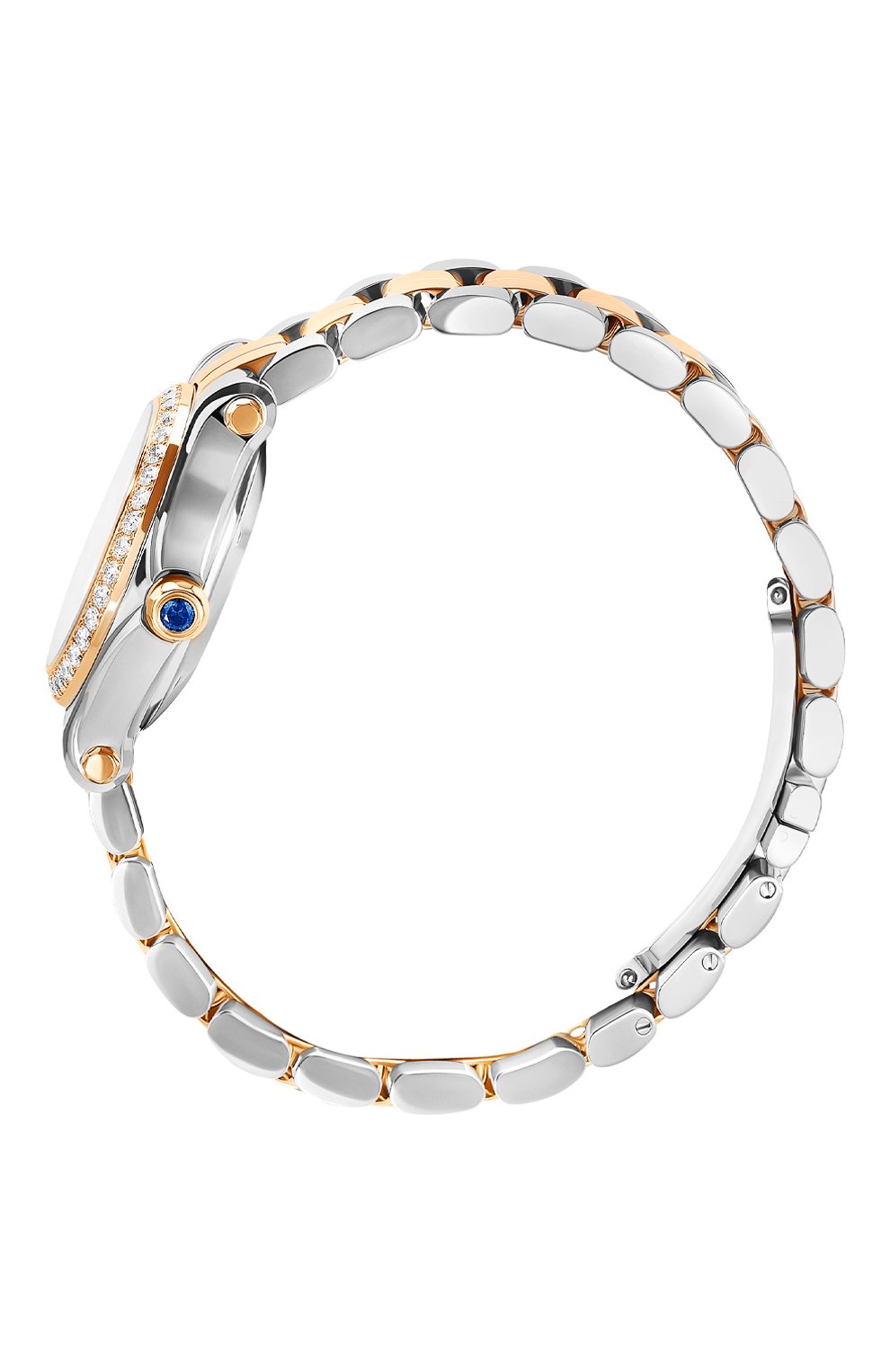 Женские часы happy sport CHOPARD бесцветного цвета по цене 2656800 руб., арт. 278573-6021 | Фото 3 Женские часы happy sport CHOPARD бесцветного цвета, арт. 278573-6021 | Фото 3 (Механизм: Автомат; Цвет циферблата: Перламутровый; Материал корпуса: Сталь и розовое золото)