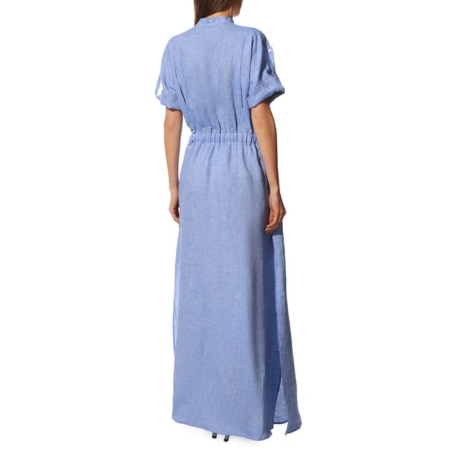 фото Льняное платье kiton