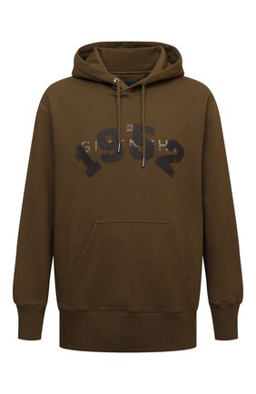 Мужской хлопковое худи GIVENCHY хаки цвета по цене 96050 руб., арт. BMJ0ET3Y6V | Фото 1 Мужской хлопковое худи GIVENCHY хаки цвета, арт. BMJ0ET3Y6V | Фото 1 (Длина (для топов): Стандартные; Рукава: Длинные; Материал внешний: Хлопок; Мужское Кросс-КТ: Худи-одежда; Принт: С принтом; Стили: Милитари)