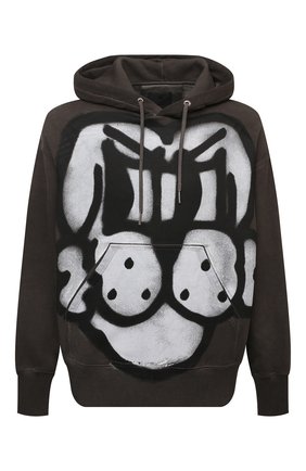 Мужской хлопковое худи GIVENCHY хаки цвета по цене 132500 руб., арт. BMJ0DX3Y69 | Фото 1 Мужской хлопковое худи GIVENCHY хаки цвета, арт. BMJ0DX3Y69 | Фото 1 (Материал внешний: Хлопок; Длина (для топов): Стандартные; Рукава: Длинные; Мужское Кросс-КТ: Худи-одежда; Принт: С принтом; Стили: Гранж)