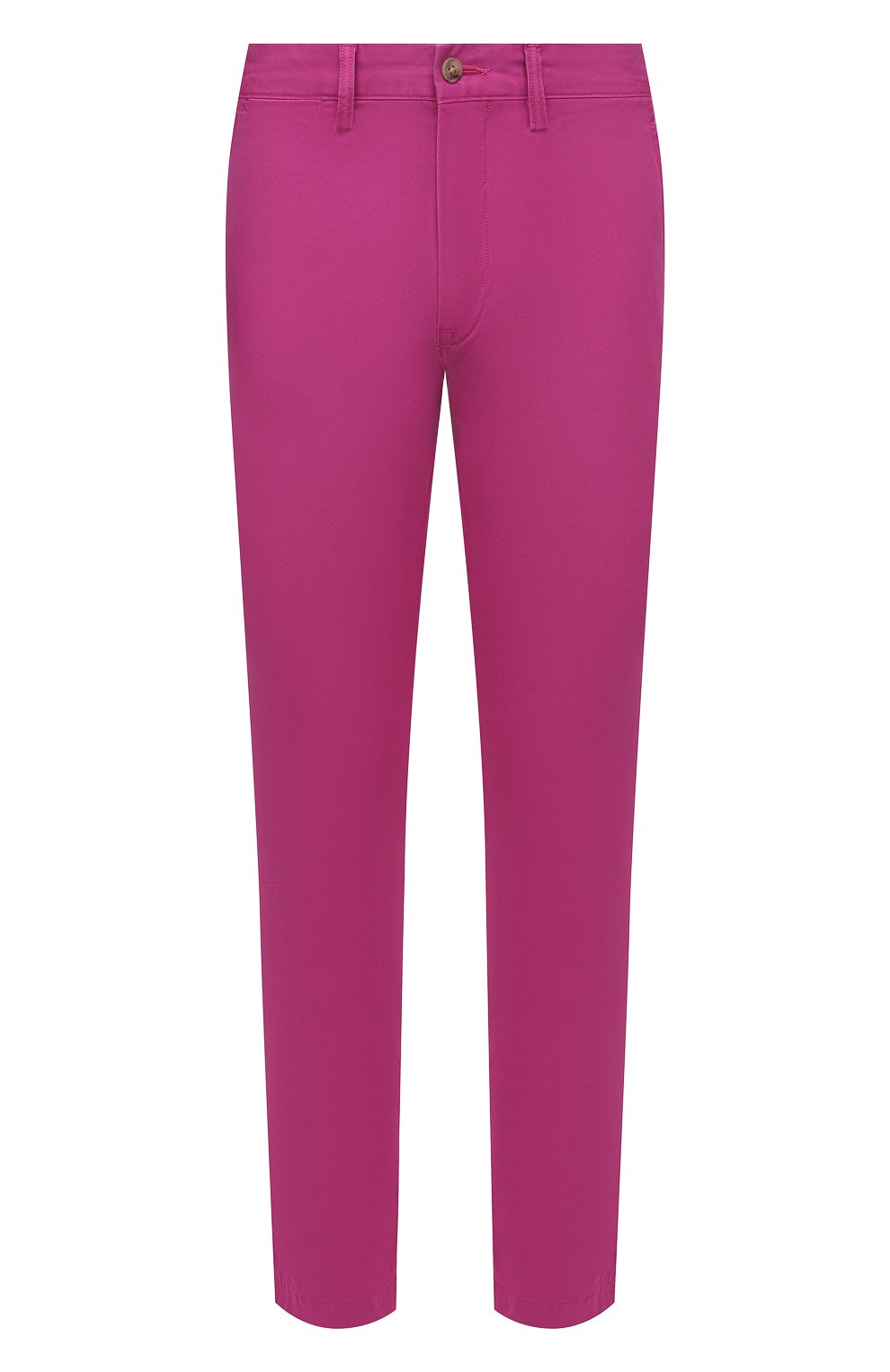 Мужские хлопковые брюки POLO RALPH LAUREN розового цвета, арт. 710704176 | Фото 1 (Длина (брюки, джинсы): Стандартные; Случай: Повседневный; Материал внешний: Хлопок; Стили: Романтичный)