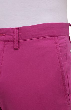 Мужские хлопковые брюки POLO RALPH LAUREN розового цвета, арт. 710704176 | Фото 5 (Длина (брюки, джинсы): Стандартные; Случай: Повседневный; Материал внешний: Хлопок; Стили: Романтичный)